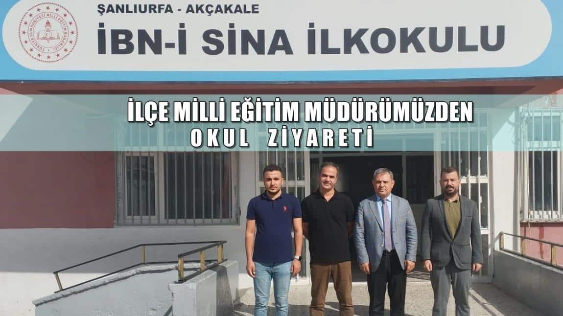 Akçakale İlçe Milli Eğitim Müdürümüz Sayın Halil TEKYILDIZ, okulumuzu ziyaret etti. 